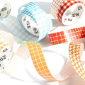 Plaid Basic Style Decoration Paper Tape